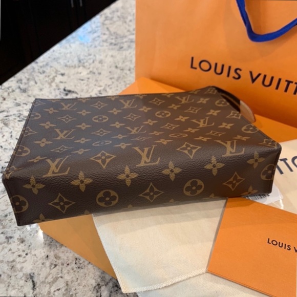 🆕🥰💗LOUIS VUITTON Monogram Toiletry Pouch 26 - Picture 6 of 14